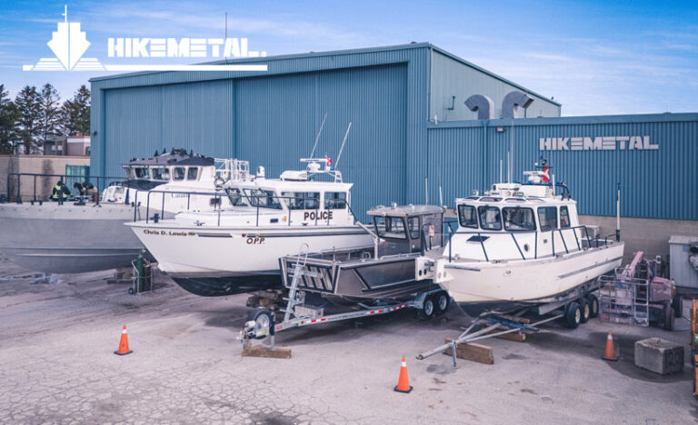 Police Boats & Patrol Vessel Manufacture Ontario - Hike Metal